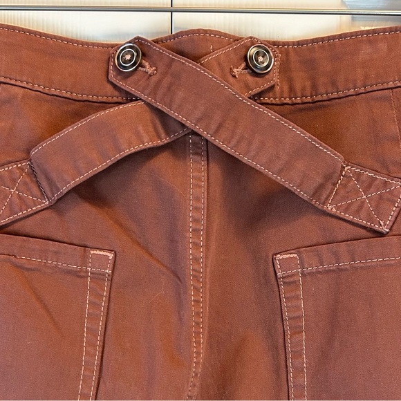 Anthropologie Pilcro Brown Puddle Wide Leg Pants - Picture 12 of 12